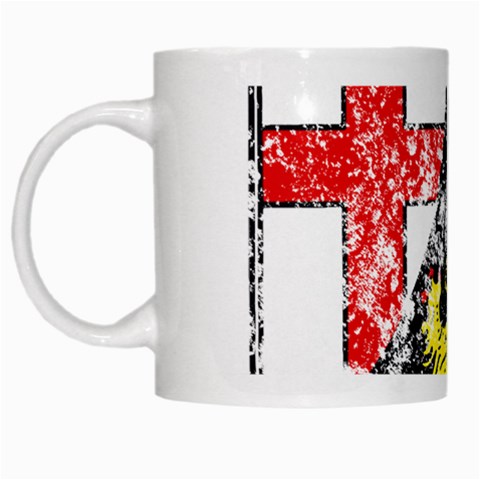 Coat Of Arms Of Rhineland Palatinate White Mug from ArtsNow.com Left