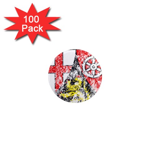 Coat Of Arms Of Rhineland Palatinate 1  Mini Magnet (100 pack)  from ArtsNow.com Front