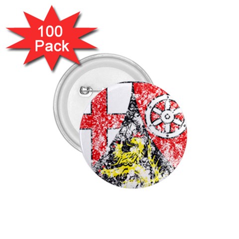 Coat Of Arms Of Rhineland Palatinate 1.75  Button (100 pack)  from ArtsNow.com Front