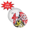 Coat Of Arms Of Rhineland Palatinate 1.75  Button (100 pack) 