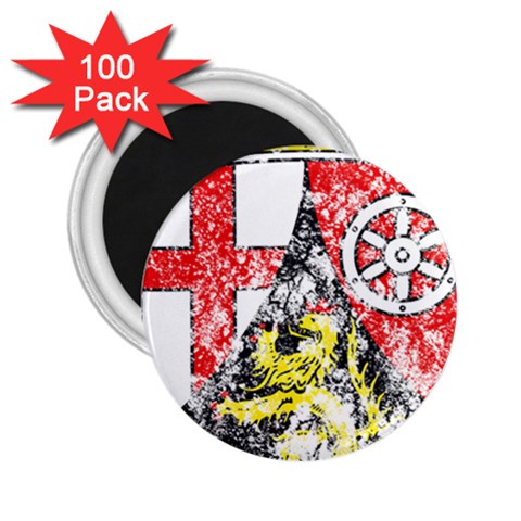 Coat Of Arms Of Rhineland Palatinate 2.25  Magnet (100 pack)  from ArtsNow.com Front