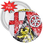 Coat Of Arms Of Rhineland Palatinate 3  Button (10 pack)