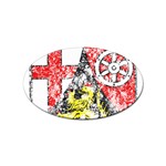 Coat Of Arms Of Rhineland Palatinate Sticker (Oval)