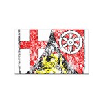 Coat Of Arms Of Rhineland Palatinate Sticker (Rectangular)
