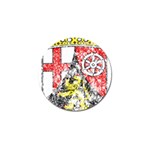 Coat Of Arms Of Rhineland Palatinate Golf Ball Marker