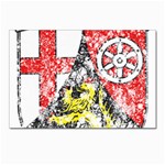 Coat Of Arms Of Rhineland Palatinate Postcard 5  x 7 
