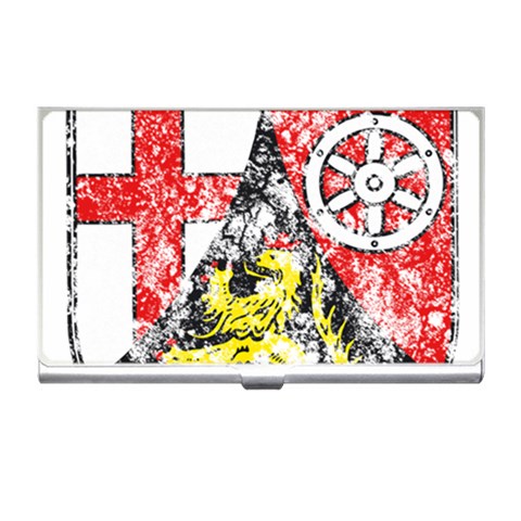 Coat Of Arms Of Rhineland Palatinate Business Card Holder from ArtsNow.com Front