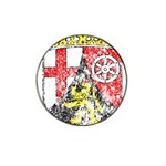 Coat Of Arms Of Rhineland Palatinate Hat Clip Ball Marker (10 pack)
