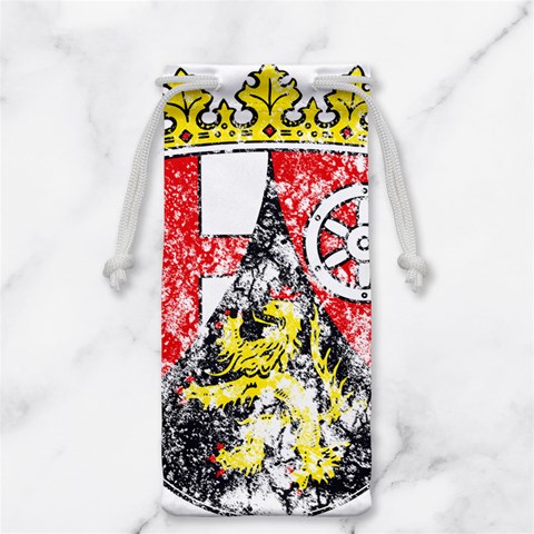 Coat Of Arms Of Rhineland Palatinate Jewelry Bag from ArtsNow.com Front