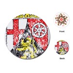 Coat Of Arms Of Rhineland Palatinate Playing Cards Single Design (Round)