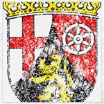 Coat Of Arms Of Rhineland Palatinate Canvas 20  x 20 
