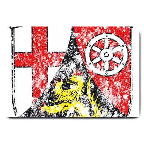 Coat Of Arms Of Rhineland Palatinate Large Doormat from ArtsNow.com 30 x20  Door Mat