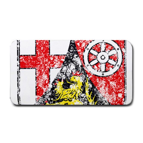 Coat Of Arms Of Rhineland Palatinate Medium Bar Mat from ArtsNow.com 16 x8.5  Bar Mat