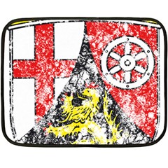 Coat Of Arms Of Rhineland Palatinate Double Sided Fleece Blanket (Mini) from ArtsNow.com 35 x27  Blanket Back