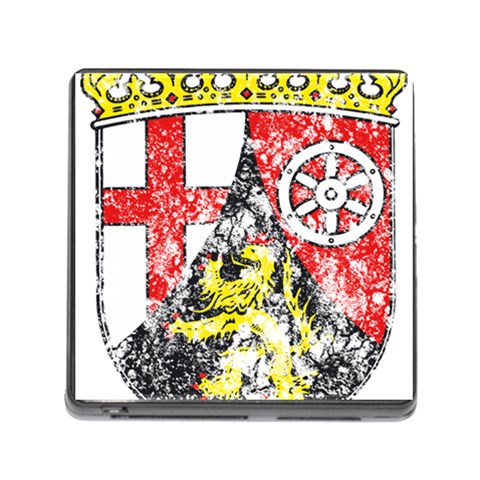 Coat Of Arms Of Rhineland Palatinate Memory Card Reader (Square 5 Slot) from ArtsNow.com Front