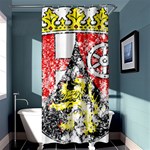 Coat Of Arms Of Rhineland Palatinate Shower Curtain 36  x 72  (Stall)