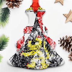 Coat Of Arms Of Rhineland Palatinate Christmas Tree Ornament (Two Sides) from ArtsNow.com Back