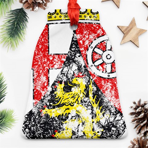 Coat Of Arms Of Rhineland Palatinate Bell Ornament (Two Sides) from ArtsNow.com Front