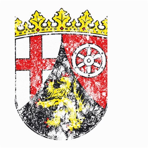 Coat Of Arms Of Rhineland Palatinate Large Garden Flag (Two Sides) from ArtsNow.com Front