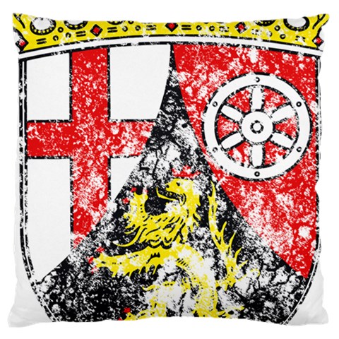 Coat Of Arms Of Rhineland Palatinate Large Cushion Case (Two Sides) from ArtsNow.com Front