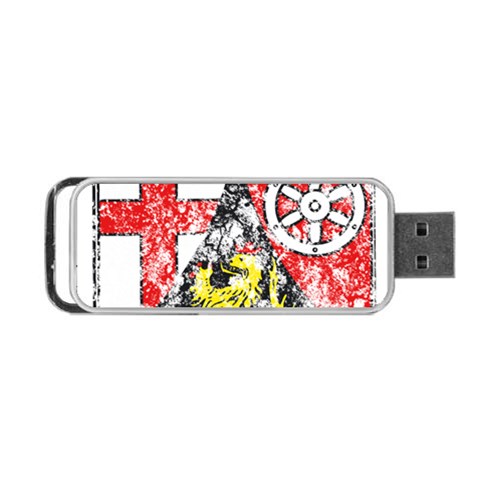 Coat Of Arms Of Rhineland Palatinate Portable USB Flash (Two Sides) from ArtsNow.com Front