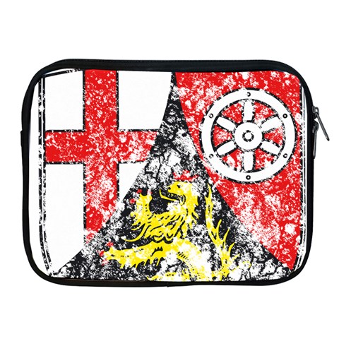 Coat Of Arms Of Rhineland Palatinate Apple iPad Zipper Case from ArtsNow.com Front