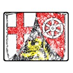 Coat Of Arms Of Rhineland Palatinate Double Sided Fleece Blanket (Small)