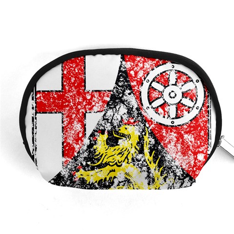 Coat Of Arms Of Rhineland Palatinate Accessory Pouch (Medium) from ArtsNow.com Front