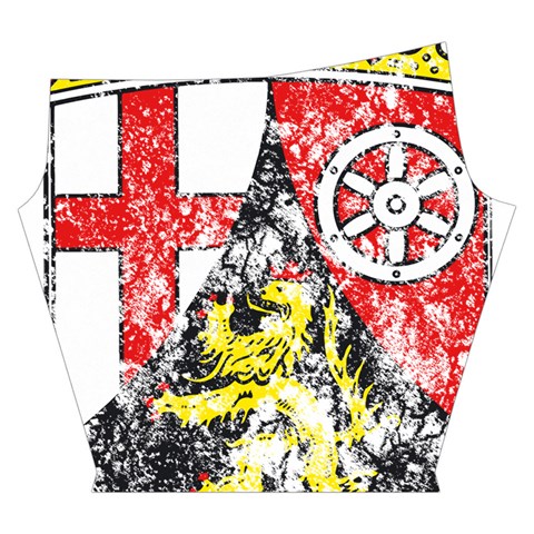 Coat Of Arms Of Rhineland Palatinate Yoga Cropped Leggings from ArtsNow.com Left