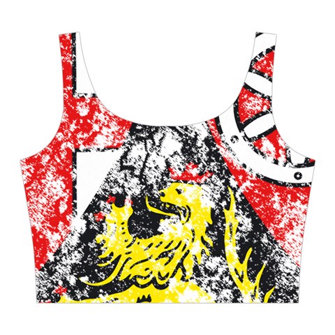 Coat Of Arms Of Rhineland Palatinate Midi Sleeveless Dress from ArtsNow.com Top Front