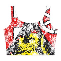 Coat Of Arms Of Rhineland Palatinate Midi Sleeveless Dress from ArtsNow.com Top Front