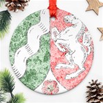 Coat Of Arms Of North Rhine Westfalia Ornament (Round)