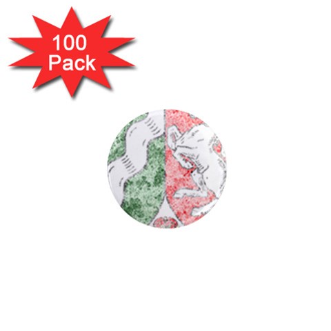 Coat Of Arms Of North Rhine Westfalia 1  Mini Magnet (100 pack)  from ArtsNow.com Front