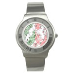 Coat Of Arms Of North Rhine Westfalia Stainless Steel Watch