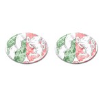 Coat Of Arms Of North Rhine Westfalia Cufflinks (Oval)