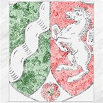Coat Of Arms Of North Rhine Westfalia Canvas 8  x 10 