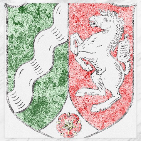 Coat Of Arms Of North Rhine Westfalia Canvas 20  x 20  from ArtsNow.com 19 x19.27  Canvas - 1