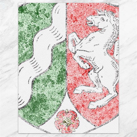 Coat Of Arms Of North Rhine Westfalia Canvas 18  x 24  from ArtsNow.com 17.8 x23.08  Canvas - 1