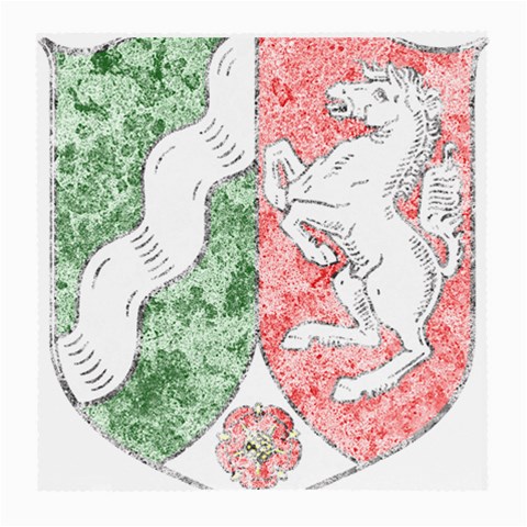Coat Of Arms Of North Rhine Westfalia Medium Glasses Cloth (2 Sides) from ArtsNow.com Front