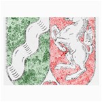 Coat Of Arms Of North Rhine Westfalia Large Glasses Cloth (2 Sides)