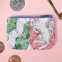 Coat Of Arms Of North Rhine Westfalia Mini Coin Purse from ArtsNow.com Back