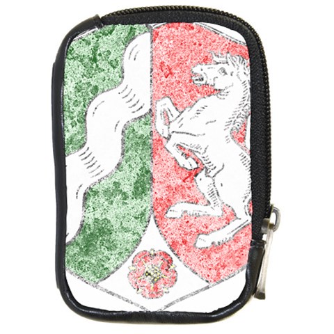 Coat Of Arms Of North Rhine Westfalia Compact Camera Leather Case from ArtsNow.com Front