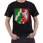 Coat Of Arms Of North Rhine Westfalia Men s T-Shirt (Black)