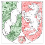 Coat Of Arms Of North Rhine Westfalia Large Satin Scarf (Square)