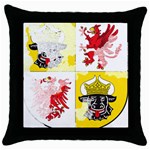 Coat Of Arms Of Mecklenburg Western Pomerania Throw Pillow Case (Black)