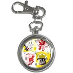Coat Of Arms Of Mecklenburg Western Pomerania Key Chain Watch