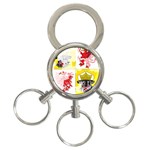 Coat Of Arms Of Mecklenburg Western Pomerania 3-Ring Key Chain