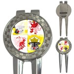 Coat Of Arms Of Mecklenburg Western Pomerania 3-in-1 Golf Divot