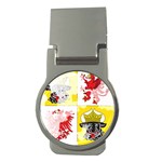 Coat Of Arms Of Mecklenburg Western Pomerania Money Clip (Round)