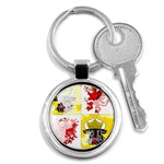 Coat Of Arms Of Mecklenburg Western Pomerania Key Chain (Round)
